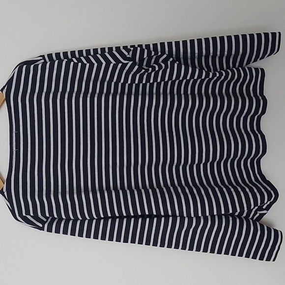 Alex Mill Navy and White Striped 100% Cotton Nautical Sweater Size XXL - Picture 2 of 6